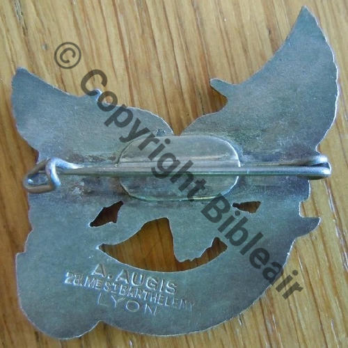 GEND  PREVOTE AIR No 1 AFN 1945  A.AUGIS ST.BARTH LYON 3Lig Bol allonge Dos lisse Sans No Src.eagle88 650Eur(x3) 